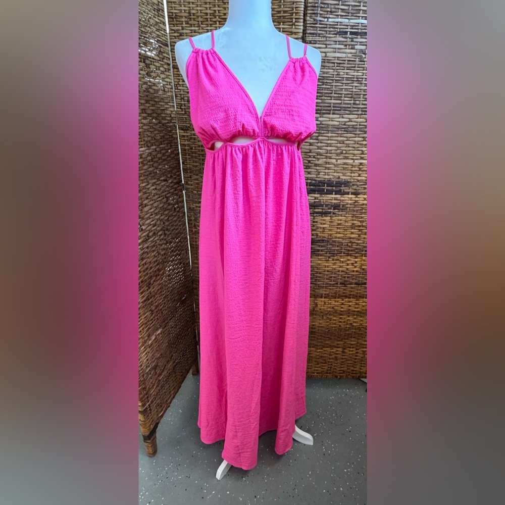 Lush Maxi Cut Out Dress (M) - Picture 3 of 7